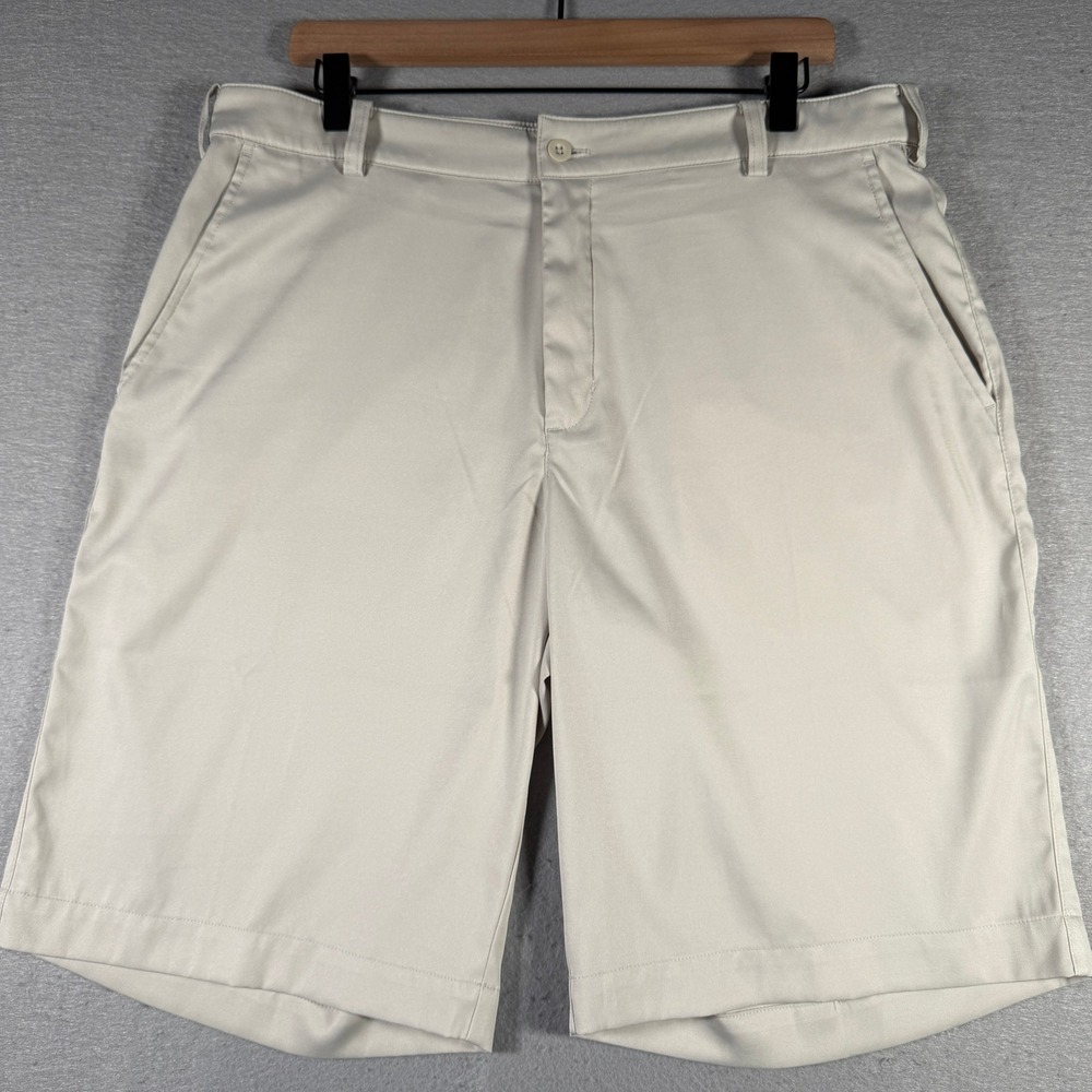 Nike Golf Tour Performance Dri-FIT Shorts Mens 34 Light Bone Beige‎ 715809-072